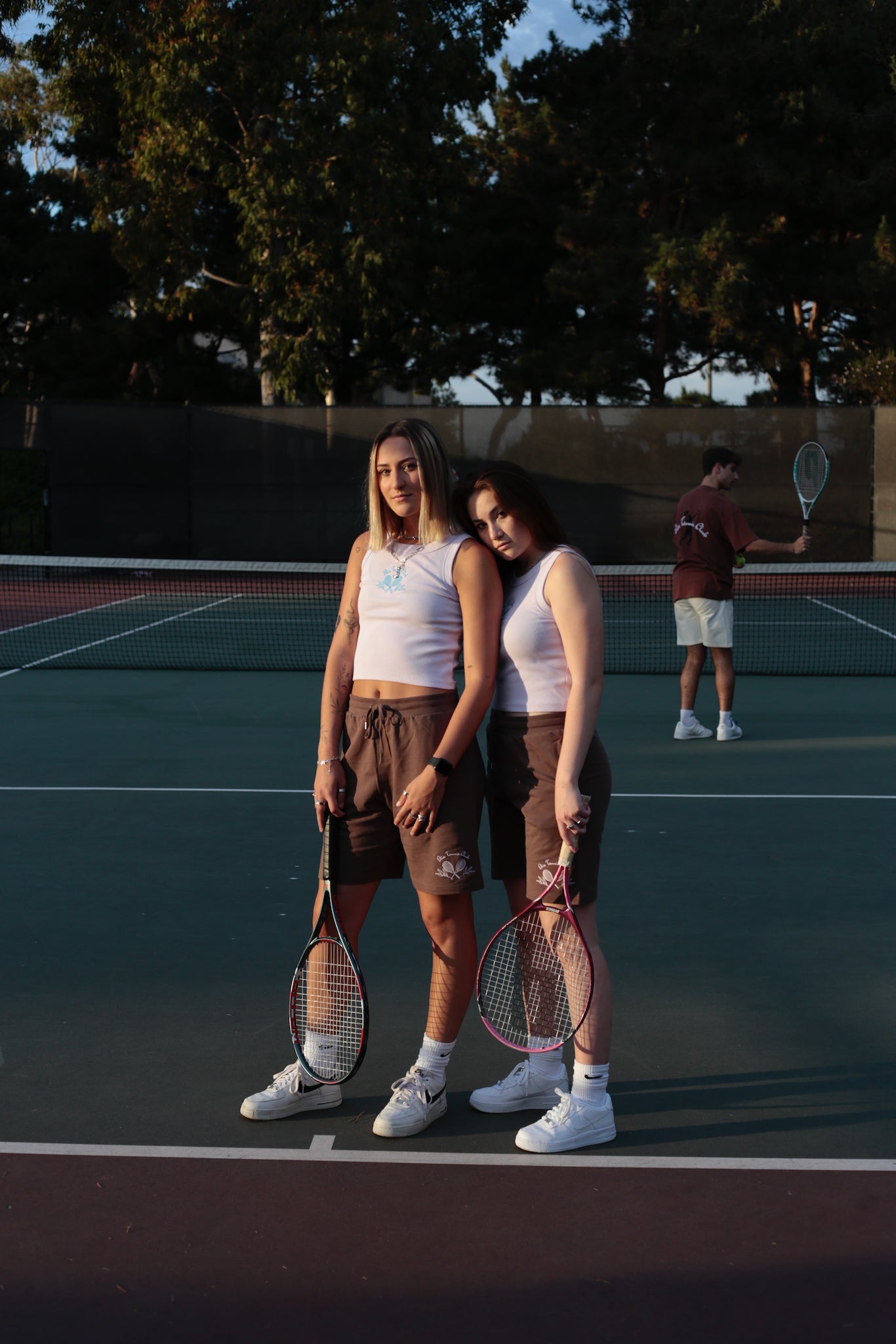 Tennis Club Shorts (Brown)