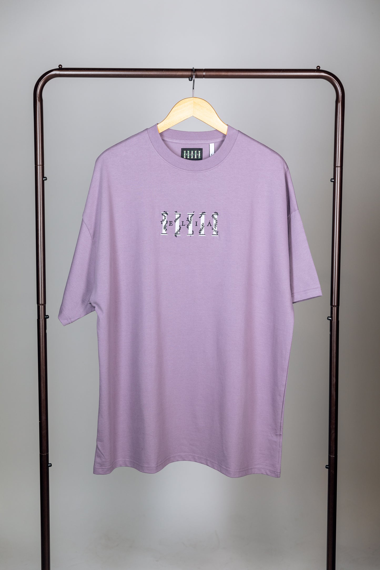 The Columns of Elia Lavender Tee