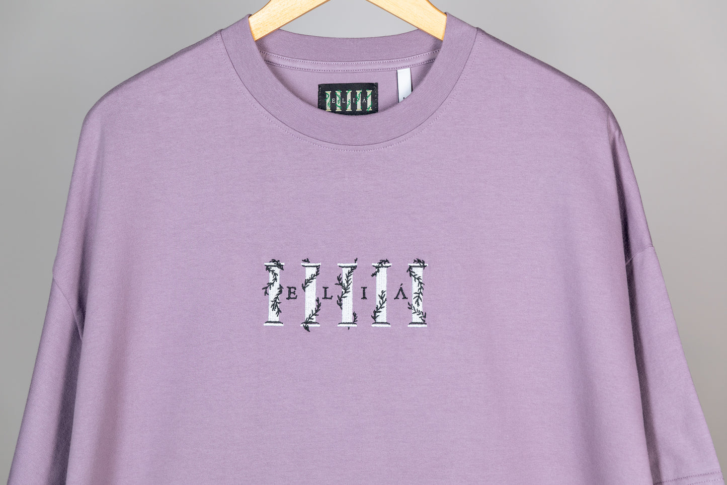 The Columns of Elia Lavender Tee