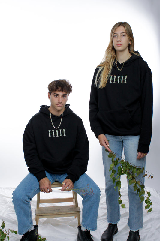 The Columns of Elia Hoodie (Black)